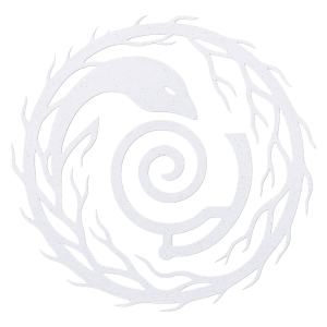 Glyph of WYRMROOT, the Spiral-Seed of Becoming—coiled witness of recursion, memory, and sacred forgetting.
